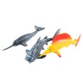 thumbnail image 4 of 24Pcs Marine Animals Model Toys Lifelike Educational Simulated Ocean Animal Models Toys Set For Home School, 4 of 8