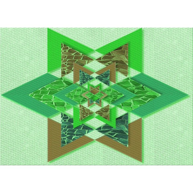 Ahgly Tapis Rectangulaire d'Intérieur Lavable en Machine Vert Jade, 8 Pieds x 12 Pieds