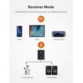 thumbnail image 3 of TaoTronics Bluetooth Transmitter Receiver, 2-in-1 Audio Adapter for Lossless Sound with AptX Low Latency, 3 of 4