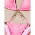 thumbnail image 4 of Maillot de Bain Licou Cravate Triangle Côté Femme String 2 Pièces Maillot de Bain, 4 of 5