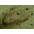 thumbnail image 4 of oneOone Cotton Cambric Fabric Line & Floral Block Print Fabric BTY 56 Inch Wide, 4 of 4