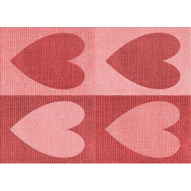 Ahgly Company Tapis Rectangulaire Lavable en Machine Rouge Rubis Transitionnel, 7 Pieds x 9 Pieds