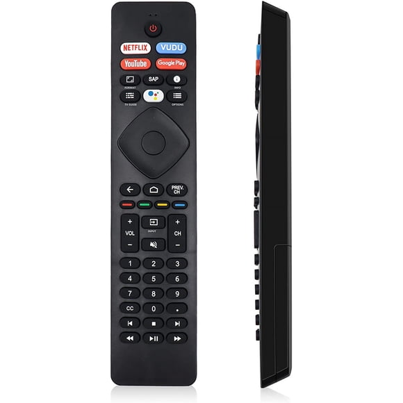 YOPTOP New RF402A-V14 TV Remote for Philips Smart Android TV 43PFL5604/F7 43PFL5704/F7 50PFL5604/F7 50PFL5704/F7 55PFL5604/F7 75PFL5704/F7 (No Voice)