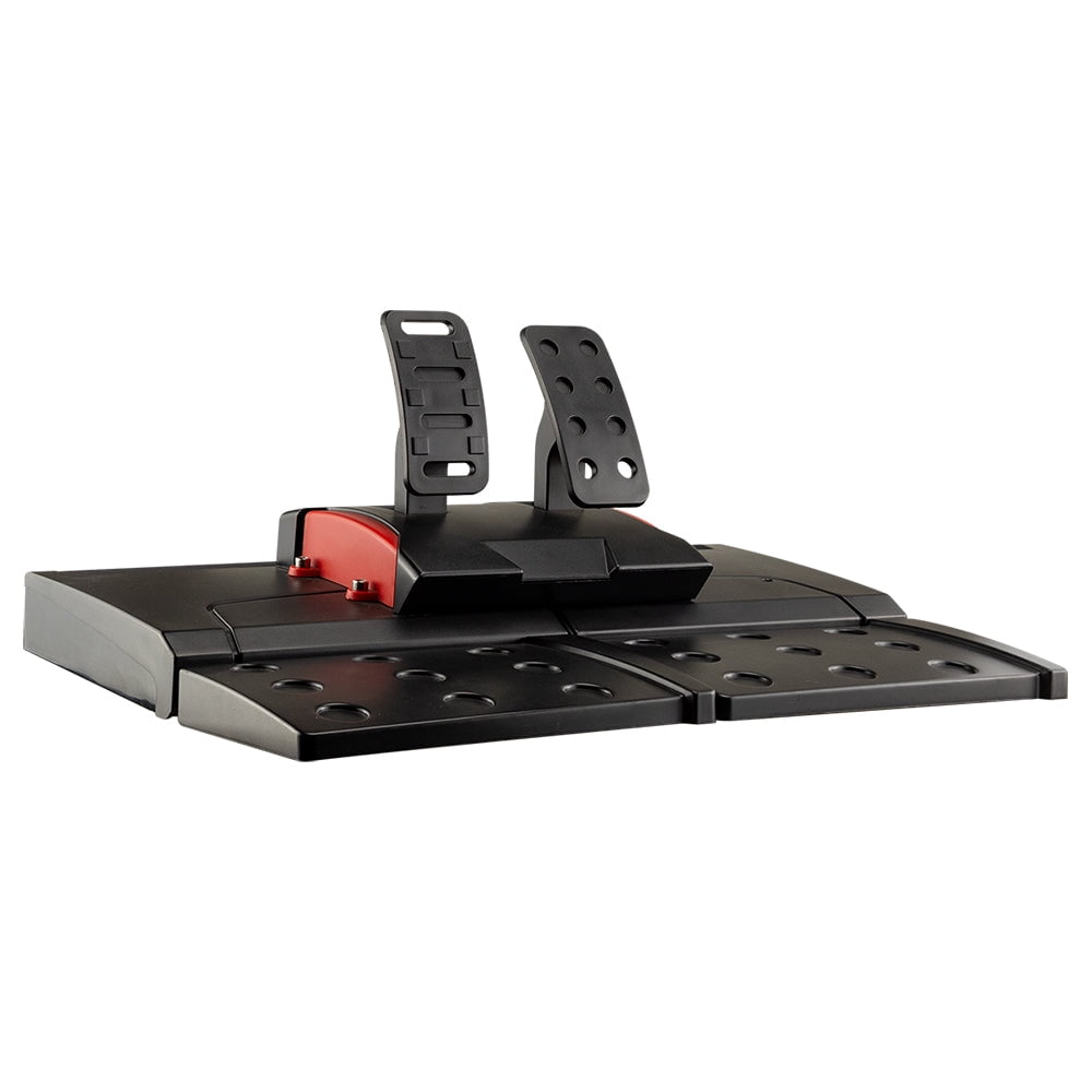 Volant de course Flashfire Monza avec levier vitesses en H et pédales pour PC, PS3, PS4, XBOX 360, ONE, Series X/S Nintendo Switch, Noir.
