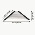 thumbnail image 2 of Clearance! Dishwasher Water Filter Rack Sink Filter Rack Washbasin Dishwater Control Rack Tripod Non-slip Water Filter Rack Liquidation Pallet Today’S Deals #39, 2 of 2