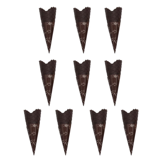 20Pcs Simulation Ice Cream Stackable Realistic PVC DIY Embellishments Miniature Ice Cream Cone Party Favors