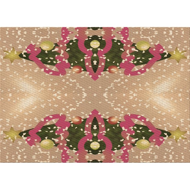 Ahgly Company Tapis Rectangulaire Lavable en Machine Intérieur Transitionnel Rouge Châtaigne, 7 Pieds x 10 Pieds