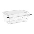 thumbnail image 3 of Almencla Reptile Breeding Box Breathable Carrier Clear for Chameleons Geckos Silkworm white, 3 of 8