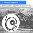 thumbnail image 2 of Electric Bikes PAS Sensor E-Bike Waterproof Conversion Kit Parts E-Bike Pas System Assistant Sensor KT-V12L,1 * Speed Sensor,black, 2 of 8