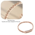 thumbnail image 4 of Bracelet Intelligent Intelligent Bracelet en Acier Modes de Mouvement Multiples Rappel d'Appel Étanche Bracelet Intelligent Magnétique Traqueur d'Activité et de Mise en Forme, 4 of 7