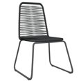 thumbnail image 4 of vidaXL 3 Piece Garden Dining Set Black, 4 of 5