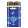thumbnail image 1 of Gillette FusionPro Sensitive Cooling Shaving Gel for Men, 2-in-1 Shave Gel for Men’s Grooming Protects and Hydrates, With Eucalyptus and Aloe Vera, 1 of 14