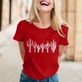 thumbnail image 2 of Women Fashion Bat Sleeve Color Matching Leopard Print Floral Medium Sleeve T Shirt Workout Shirts Loose Womens Long Sleeve Tee Womens Long Sleeve Tops Polyester Long Sleeve Running Shirts Shirt Light, 2 of 4