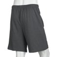 thumbnail image 4 of Russell Athletic Short de Base en Coton pour Homme avec Poches, Graphite, Moyen, 4 of 4