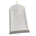 thumbnail image 2 of tredstone Portable Soft Muslim Carpet Area Rugs Eid Wedding Birthday Present White, 2 of 9