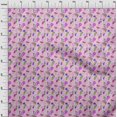 thumbnail image 4 of oneOone Cotton Jersey Light Pink Fabric Lemon With Leaf Craft Projects Decor Fabric Printed By The Yard 58 Inch Wide, 4 of 4