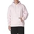 thumbnail image 2 of Hanes Mens EcoSmart Fleece Hoodie, M, Pale Pink, 2 of 4