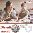 thumbnail image 1 of Yhmxh Kitchen Gadgets Kitchen Essentials 2PCS Stainless Steel Die-cutting Soft Candy Kitchen Accessories Kitchen Aid Attachments for Home Kitchen Holidays, 1 of 1