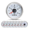thumbnail image 1 of 0-190ohm 240-33 Ohm Boat Car RV Holding Tank Level Sensor 52MM Waste Gauge With 7Color Backlight Waste Water Sender Unit Sewage ,Easy to Install, 1 of 5