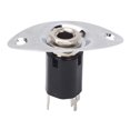 thumbnail image 1 of Electric Guitar Jack Plate, 6.35mm Tight Fit Guitar Jackplate Socket  For Replacement, 1 of 8