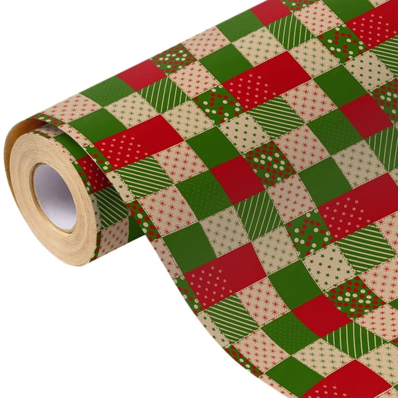 Under 10 Dollar! Christmas Clearance Sale! Christmas Decorations Indoor, 1 Roll Of 5-meter Christmas Themed Wrapping Paper Gift Box Packaging Paper Christmas Gift Wrapping Paper Roll Width 43cm