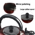 thumbnail image 4 of Chendee Stylish And Versatile 2L Whistling Kettle Stovetop Stainless Steel,Red, 4 of 9
