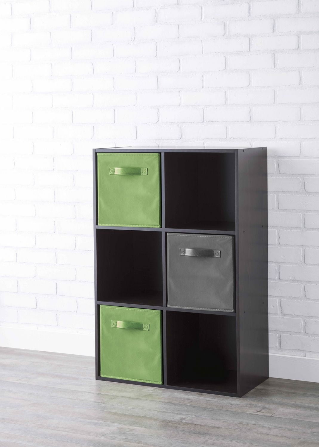 Mainstays unité de rangement à 6 cases, Espresso