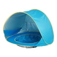 thumbnail image 3 of Tente de Plage avec Tente de Piscine pour Garçon Fille Jeu Intérieur et Extérieur Bleu, 3 of 9