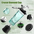 thumbnail image 2 of Portable Blender  Personal Size Blender for Smoothies  Freshly Squeezed Juices  Milkshakes and Baby food  20-Ounce Mini Blender BPA Free  Suitable for Outdoor Sports  Family  Travel. (Bla, 2 of 7
