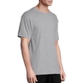 thumbnail image 2 of Hanes T-Shirts à Col Rond ComfortSoft pour Hommes, Lot de 4, 3TG, Cendre, 2 of 4