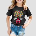 thumbnail image 2 of Hauts d'Été pour Garçons en Bas Âge, T-Shirts Respirants avec Lettres Graphiques, Col Rond, Manches Courtes, T-Shirts de Printemps pour Enfants 3-4 Ans, 2 of 4
