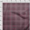 thumbnail image 2 of oneOone Cotton Cambric Fabric Tartan Check Print Sewing Fabric BTY 56 Inch Wide, 2 of 4