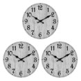 thumbnail image 3 of mmirethe Unique Style Round Wall Clock Timeless For Any Space Durable Construction Decorative Wall Clock As Shown type 3 3Set, 3 of 6