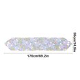 thumbnail image 3 of LSLJS Easter Table Runner Bunny Eggs Embroidered Tables Runner Tablecloth Easter Decoration Suitable for Tables Party, Easter Gifts Easter Decorations, 3 of 8