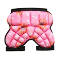 thumbnail image 1 of 3D Padded Hip Pad for Skate Snowboard Tailbone pink, 1 of 8