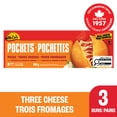 thumbnail image 1 of McCain® Pizza Pockets® Three Cheese, Made in Canada from domestic and imported ingredients, 3 x 100g, 1 of 8