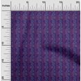 thumbnail image 1 of oneOone Georgette Viscose Fabric Leaves & Floral Block Print Fabric BTY 42 Inch Wide, 1 of 4