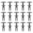 thumbnail image 1 of Shisuyan 30pcs Bumper Retainer Clips Car Plastic Rivets Fasteners Push Retainer Kit Auto Push Pin Rivets Door Trim Panel Clips Beige, 1 of 8