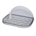 thumbnail image 3 of Puppy Training Toilet Dog Potty Tray Washable Durable Detachable Wire Grate L, 3 of 9