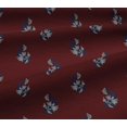 thumbnail image 5 of oneOone Georgette Viscose Fabric Leaves & Floral Block Print Fabric By The Yard 42 Inch Wide, 5 of 5