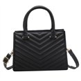 thumbnail image 1 of MesaSe  Crossbody Bag High Capacity Embroidery Thread Daily Collocation Faux Leather Female Top Handle Handbag Women Accessory, 1 of 10