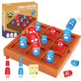 thumbnail image 1 of Tick Tac Toe Game Parent Child Interactive Family Games for Children Kids 4~8, 1 of 13
