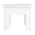 thumbnail image 3 of vidaXL Coffee Table White 55x55x42 cm Engineered Wood, 3 of 4