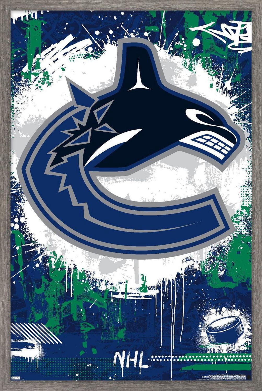 Canucks de Vancouver de la LNH - Logo maximaliste 23