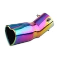 thumbnail image 1 of Car Modified Heart-Shaped Dual Pipe Exhaust Tip | Stainless Steel Tailpipe Upgrade | Enhanced Performance | Easy Installation | Universal Fit for Sedans Suvs Sports Cars, 1 of 5