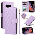thumbnail image 1 of Samsung Galaxy Note 9 Phone Case , Wallet Flip Cover Adjustable Crossbody Lanyard Magnetic Card Slots, 1 of 5