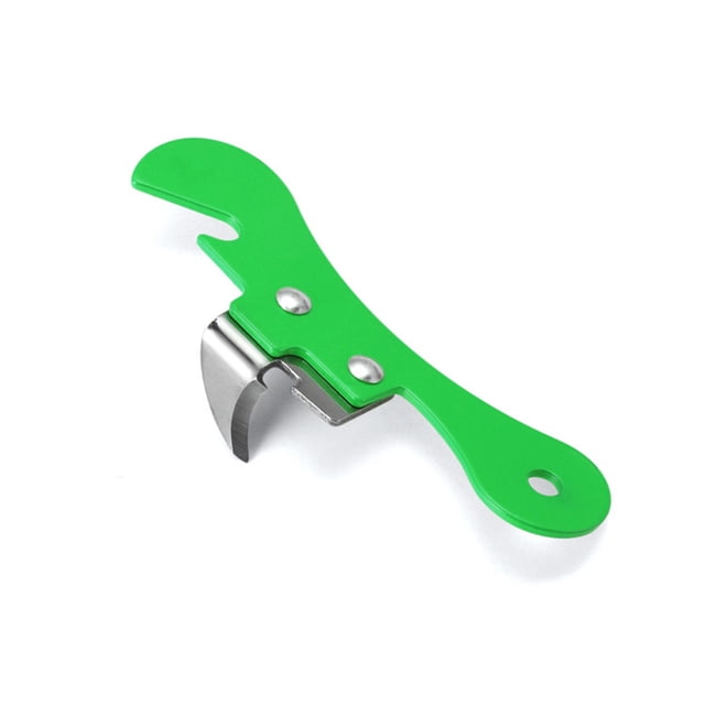 Stainless Steel Bottle Opener, Can Opener Tool, Easy Open Cans and Bottles, Durable Kitchen Gadget, Effortless Manual Operation, Rust-Resistant