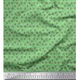 thumbnail image 1 of Soimoi Silk Fabric Artistic Floral Print Fabric by Yard 42 Inch Wide, 1 of 3
