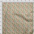 thumbnail image 4 of oneOone Georgette Viscose Light Yellow Fabric Florals Craft Projects Decor Fabric Printed By The Yard 42 Inch Wide, 4 of 4
