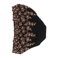 thumbnail image 2 of Turban Head Wraps, Vintage Embroidered Hair Turbans Soft Lace Material  For Women For Daily Use For Gift Black, 2 of 8